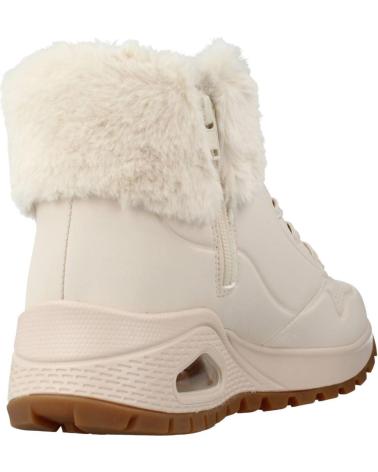 Scarpe sport SKECHERS  per Donna 167274-NAT  NATURAL DURABUCK- FAUX FUR