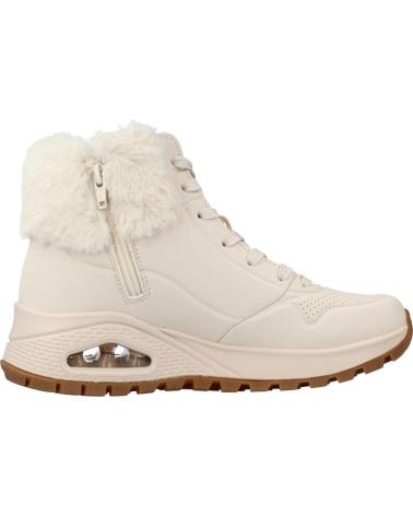 Scarpe sport SKECHERS  per Donna 167274-NAT  NATURAL DURABUCK- FAUX FUR