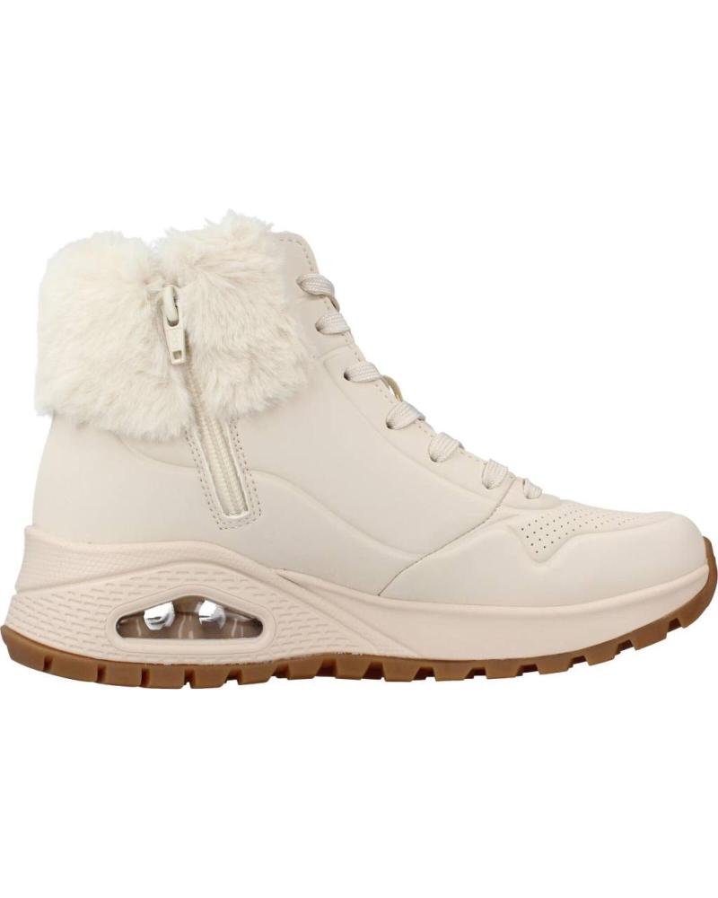 Scarpe sport SKECHERS  per Donna 167274-NAT  NATURAL DURABUCK- FAUX FUR