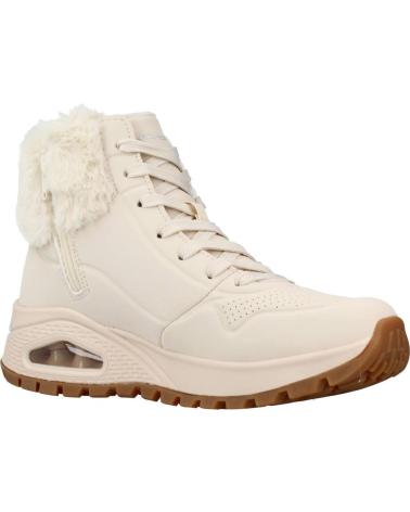 Scarpe sport SKECHERS  per Donna 167274-NAT  NATURAL DURABUCK- FAUX FUR