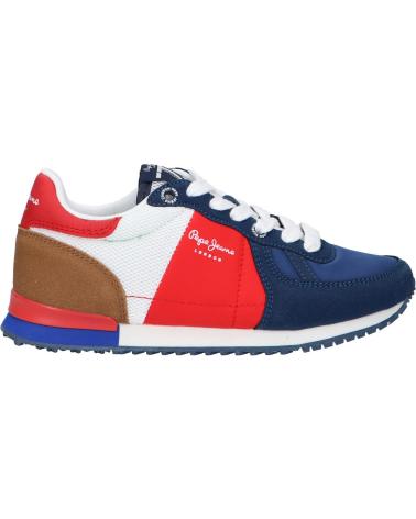 Woman and girl and boy sports shoes PEPE JEANS PBS30487 SYDNEY  595 NAVY