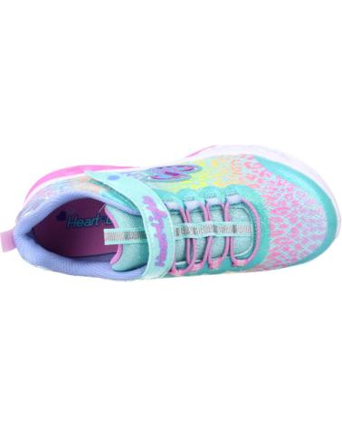 Sportivo per Bambina SKECHERS S LIGHTS FLUTTER HEART LIGHTS AZUL