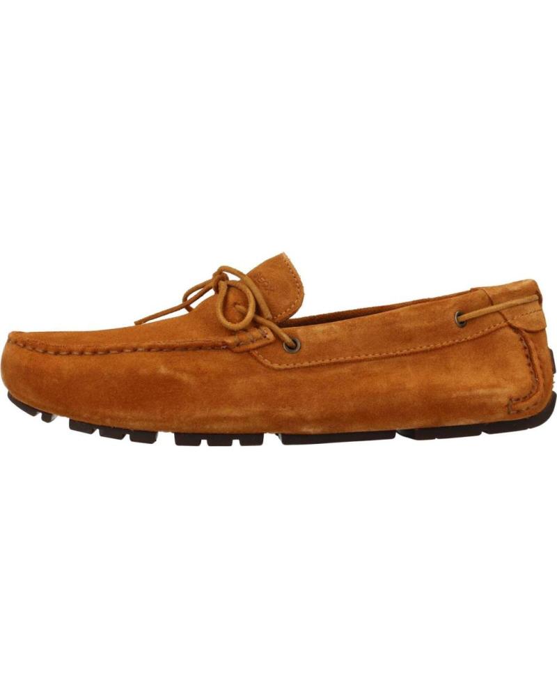 Man Boat shoes GEOX U MELBOURNE  MARRON