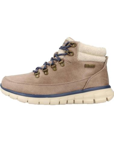 Woman and girl Mid boots SKECHERS SYNERGY-COOL SEEKER  MARRON