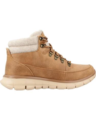 Botins de Mulher e Menina SKECHERS SYNERGY-COOL SEEKER MARRON