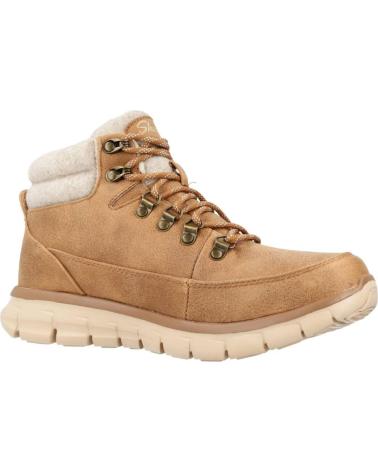 Botins de Mulher e Menina SKECHERS SYNERGY-COOL SEEKER MARRON