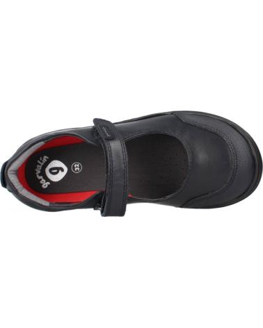 Scarpe GARVALIN  per Bambina COLEGIAL MERCEDITA CON VELCRO  AZUL MARINO