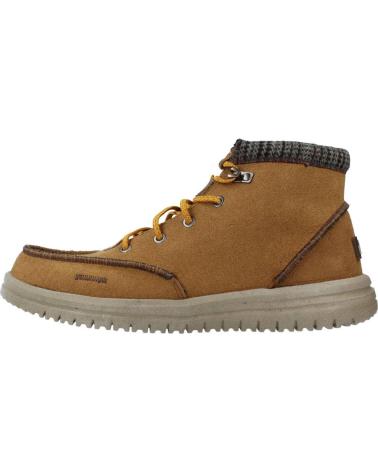 Man Mid boots HEY DUDE BRADLEY ECO MARRON CLARO
