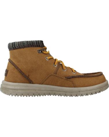 Man Mid boots HEY DUDE BRADLEY ECO MARRON CLARO