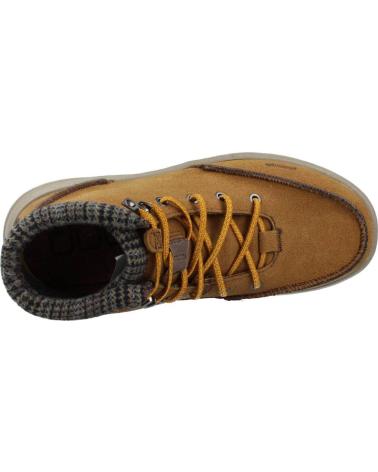 Man Mid boots HEY DUDE BRADLEY ECO MARRON CLARO