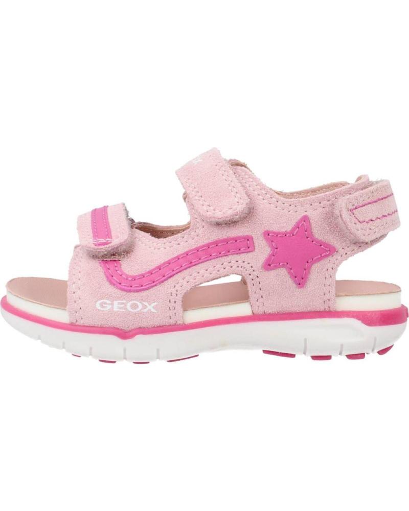 girl Sandals GEOX B SANDAL DELHI GIRL ROSA girl Sandals GEOX B SANDAL DELHI GIRL ROSA
