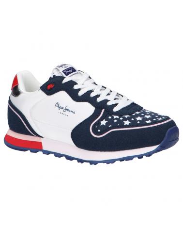 Zapatillas deporte de Mujer y Niña PEPE JEANS PGS30496 KLEIN STARS 595 NAVY