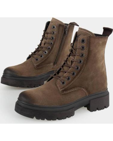 Botines de Mujer  52112 MARRON CLARO