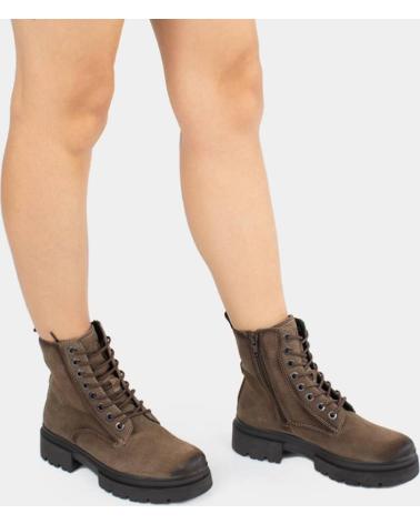 Botines de Mujer  52112 MARRON CLARO