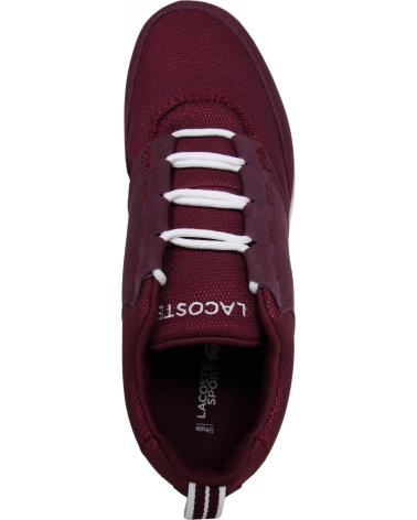 girl and boy sports shoes LACOSTE 32SPJ0114 LIGHT  PP3 DK PNK-PURP