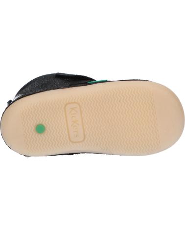 Botins de Menina e Menino KICKERS 915395-10 SABIO 81 NOIR BRILLANT