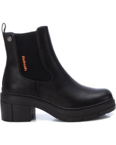 Woman Mid boots REFRESH 170997  NEGRO