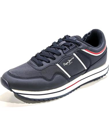 Scarpe sport PEPE JEANS  per Uomo DEPORTIVO CASUAL DE CORDONERAS FABRICADO EN SERRAJE Y TEXT  NAVY