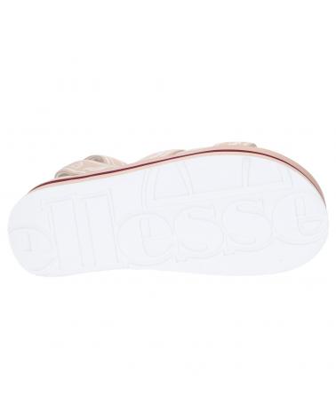 Sandales ELLESSE  pour Femme 613588 ELINA TEXT AF  NAT-OFF WHT-BURG