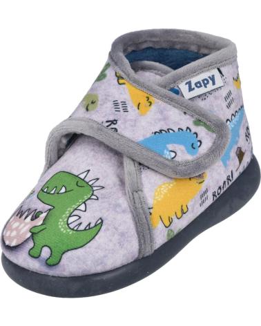 Pantoufles ZAPY  pour Garçon AF10560 ZAPATILLAS DE CASA NINO  GRIS