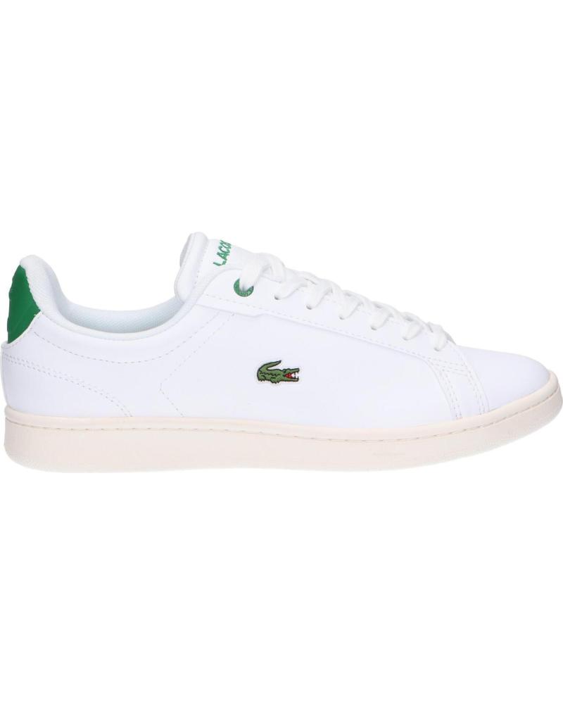 Sportivo LACOSTE  per Donna e Bambina e Bambino 46SUJ0005 CARNABY PRO  082 WHT-GRN