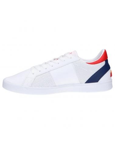 Man Zapatillas deporte ELLESSE 615959 LS-80 LTHR AM  WHT-DK BLU-DK RED