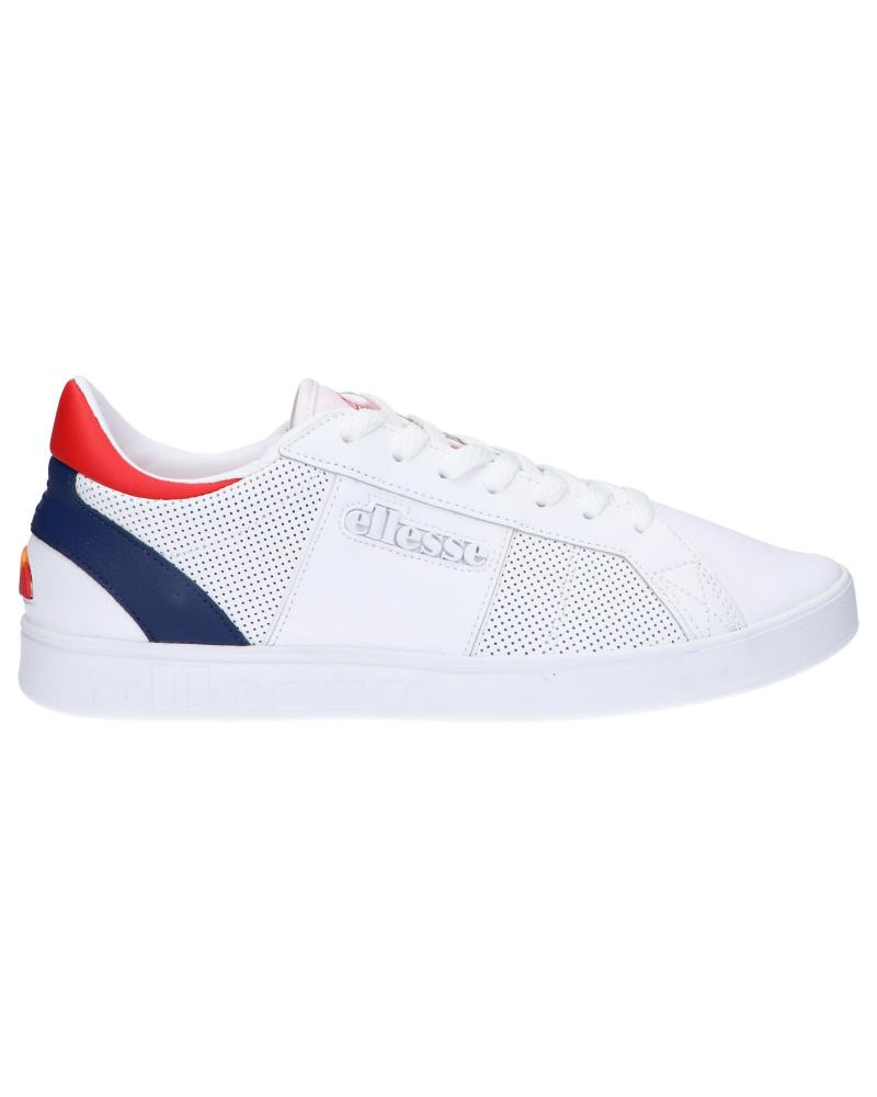 Man Zapatillas deporte ELLESSE 615959 LS-80 LTHR AM  WHT-DK BLU-DK RED
