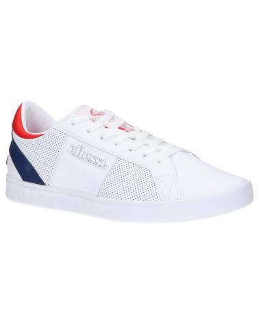 Man Zapatillas deporte ELLESSE 615959 LS-80 LTHR AM  WHT-DK BLU-DK RED