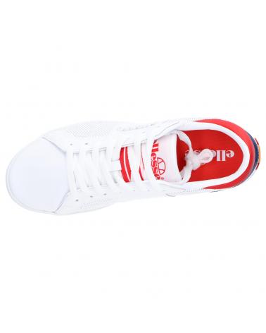 Man Zapatillas deporte ELLESSE 615959 LS-80 LTHR AM  WHT-DK BLU-DK RED
