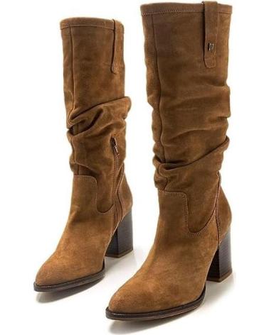 Bottes MTNG  pour Femme BOTAS DE TACON MUSTANG 52304 CUERO  MARRóN