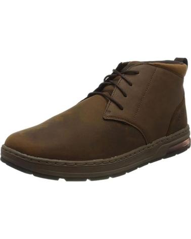 SKECHERS BOTAS HOMBRE EVENSTON CUERO MARRóN