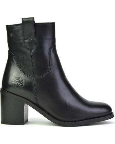Woman Mid boots KANGAROOS BOTIN SENORA PIEL NEGROPIEL NEGRO