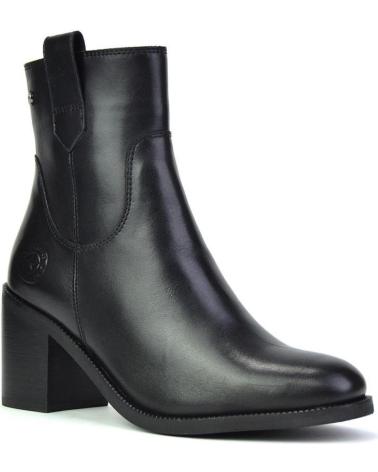 Botins de Mulher KANGAROOS BOTIN SENORA PIEL NEGROPIEL NEGRO