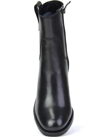 Botins de Mulher KANGAROOS BOTIN SENORA PIEL NEGROPIEL NEGRO