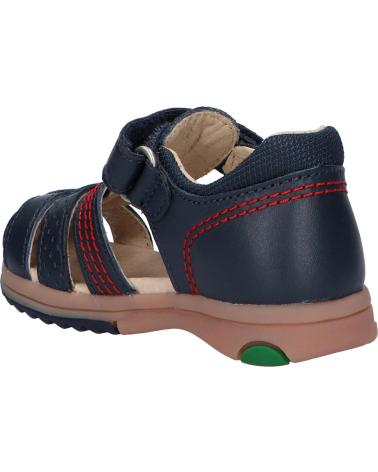 boy Sandals KICKERS 544882-10 PLATIBACK 10 MARINE
