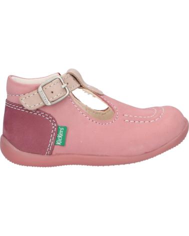 Schuhe KICKERS  für Mädchen 621016-10 BONBEK-2  132 ROSE TRICOLORE