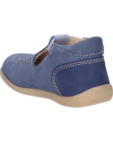 Sapatos KICKERS  de Menino 621016-10 BONBEK-2  53 BLEU TRICOLORE