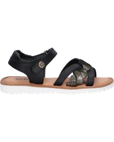 Woman and girl Sandals KICKERS 694793-30 BETTY  81 NOIR OR