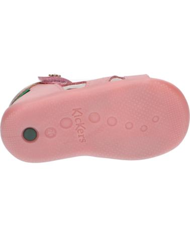 Sandalias de Niña KICKERS 696358-10 BINSIA-2 133 ROSE OR BLEU