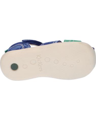 Sandalias de Niño KICKERS 786421-10 BIGBAZAR-2 51 BLEU VERT GALACTIC
