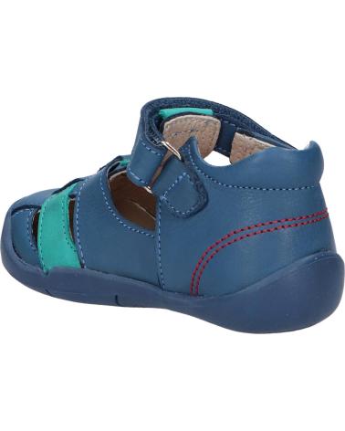 Sandalias de Niña y Niño KICKERS 858390-10 WASABOU 51 BLEU VERT