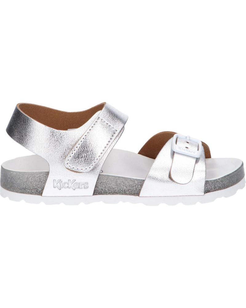 Sandalias KICKERS  de Mujer y Niña 858541-30 SUNKRO  16 ARGENT