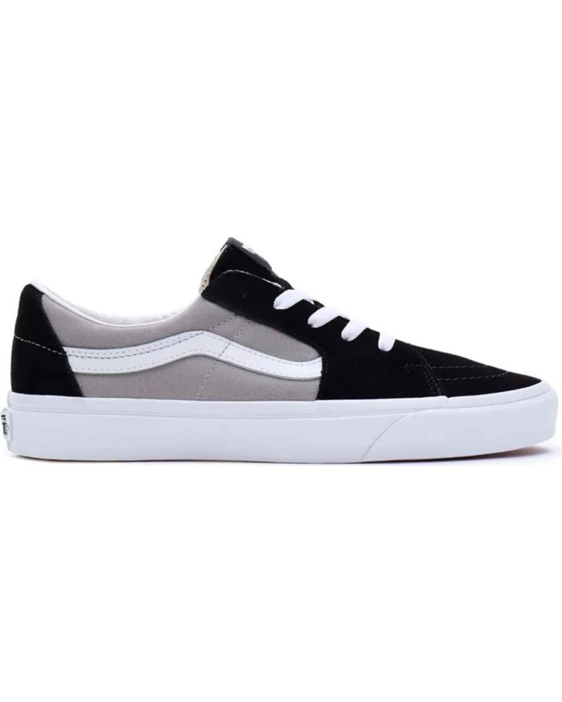 Zapatillas deporte de Hombre VANS OFF THE WALL SK8-LOW BLACK--DRIZZLE NEGRO