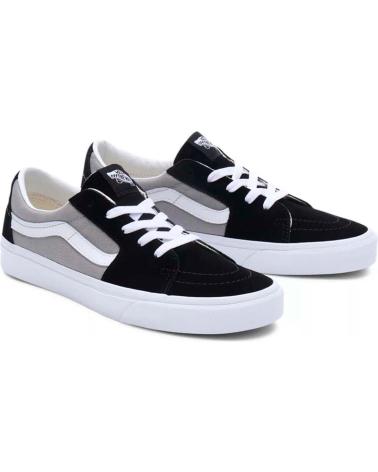 Zapatillas deporte de Hombre VANS OFF THE WALL SK8-LOW BLACK--DRIZZLE NEGRO