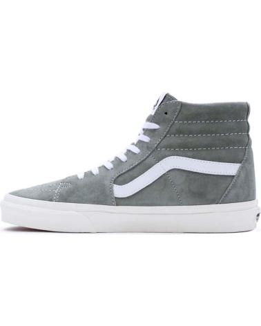 Zapatillas deporte de Mujer y Hombre VANS OFF THE WALL SK8-HI PIG SUEDE SHADOW VN0007NSBY11 VERDE