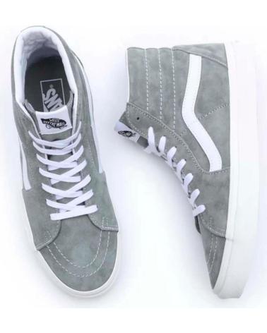 Zapatillas deporte de Mujer y Hombre VANS OFF THE WALL SK8-HI PIG SUEDE SHADOW VN0007NSBY11 VERDE