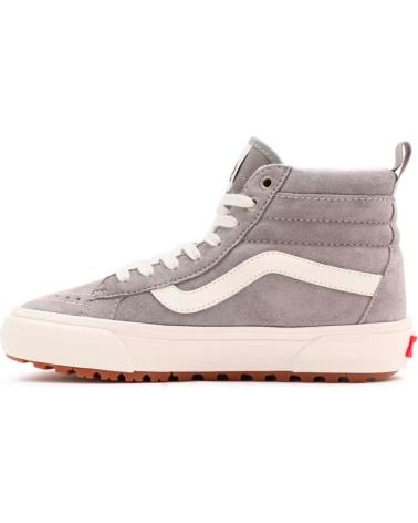 Sneaker für Damen und Herren und Mädchen VANS OFF THE WALL UA SK8-HI MTE-1 DRIZZLE--MARSHMALLOW GRIS