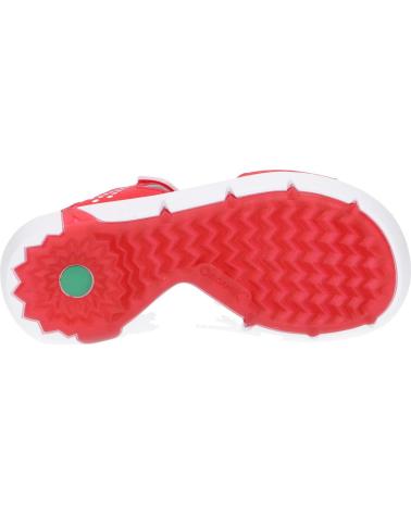 Sandalias de Niña y Niño KICKERS 858670-30 JUMANGAP 4 ROUGE BLANC