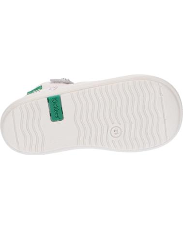Zapatos de Niña KICKERS 692384-10 KIKI 32 BLANC BLOSSOM