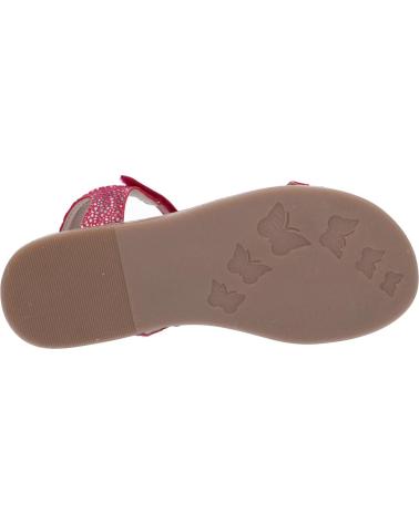 Sandali KICKERS  per Bambina 784454-10 DIAZZ  13 ROSE FONCE IMPRIME